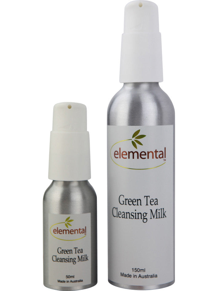 Green Tea Cleansing Milk by Elemental Organic Skin Care
