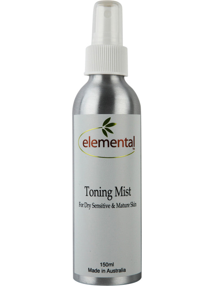 Toner for Dry and Sensitive Skin by Elemental Organic Skin Care